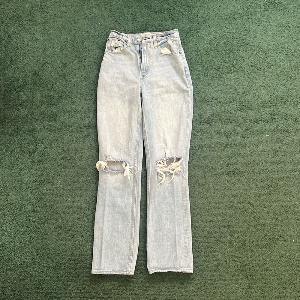 Abercrombie 90s ultra high rise jeans